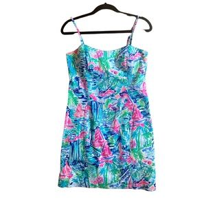 Lilly Pulitzer dress with tie back size 4